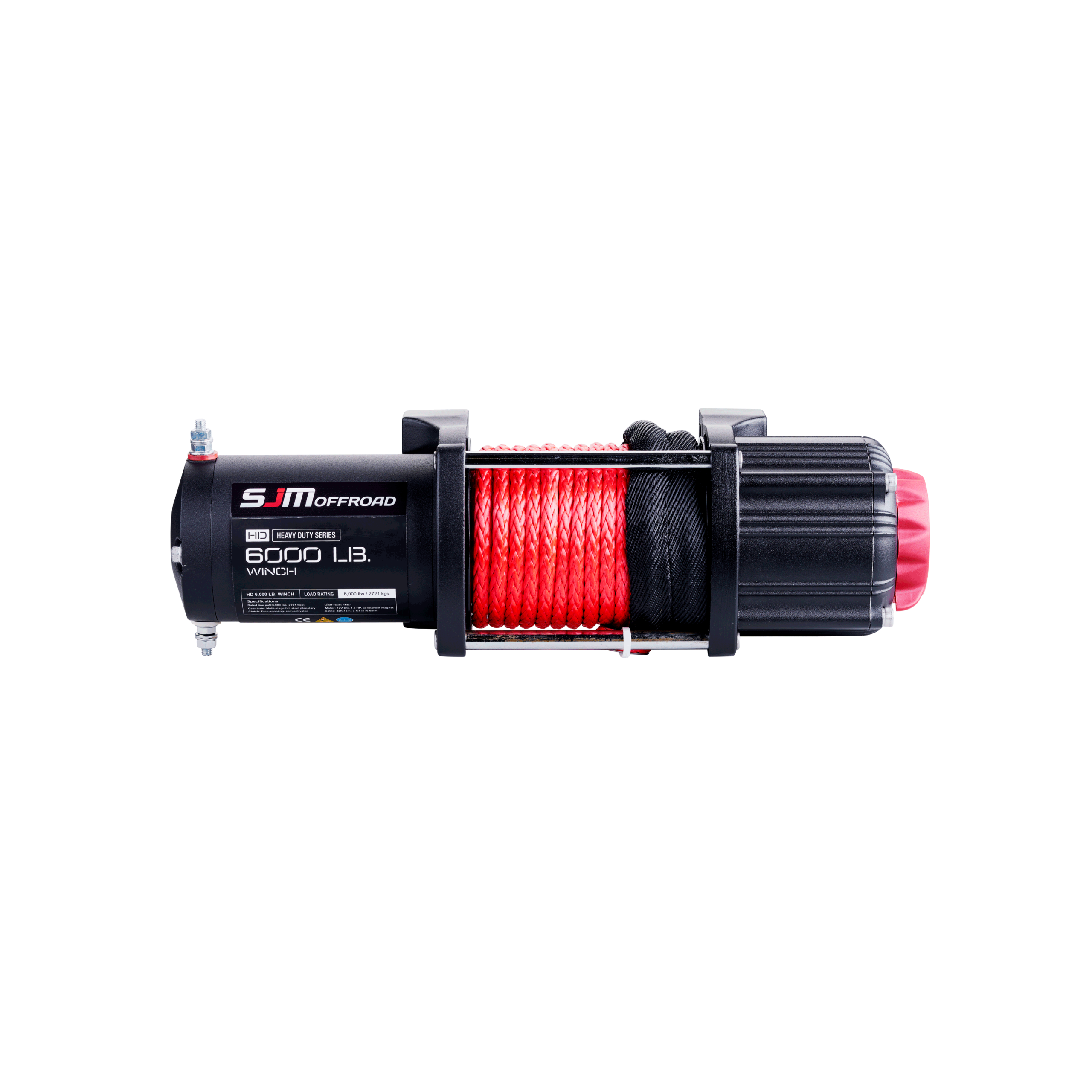 SJM 6,000 LBS12V Winch - Image 4